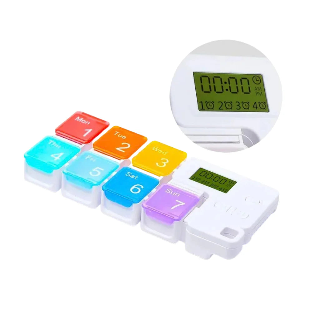 Alarmlı İlaç Saklama Kutusu